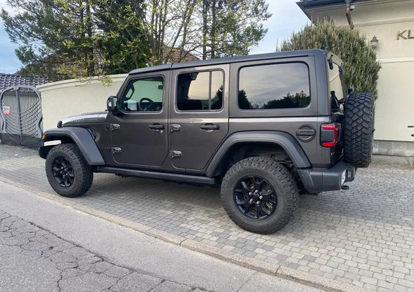 jeep opolskie Jeep Wrangler cena 182000 przebieg: 92000, rok produkcji 2021 z Katowice